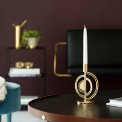 Klong Cirkus ljusstake, liten, mässing