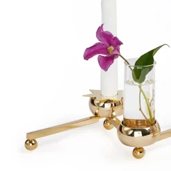 Klong Constella stjärnor, mässing, 5 st.