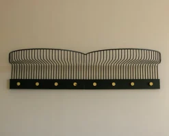 Klong Lunett hatthylla, svart