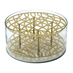 Klong Äng vas, stor, mässing