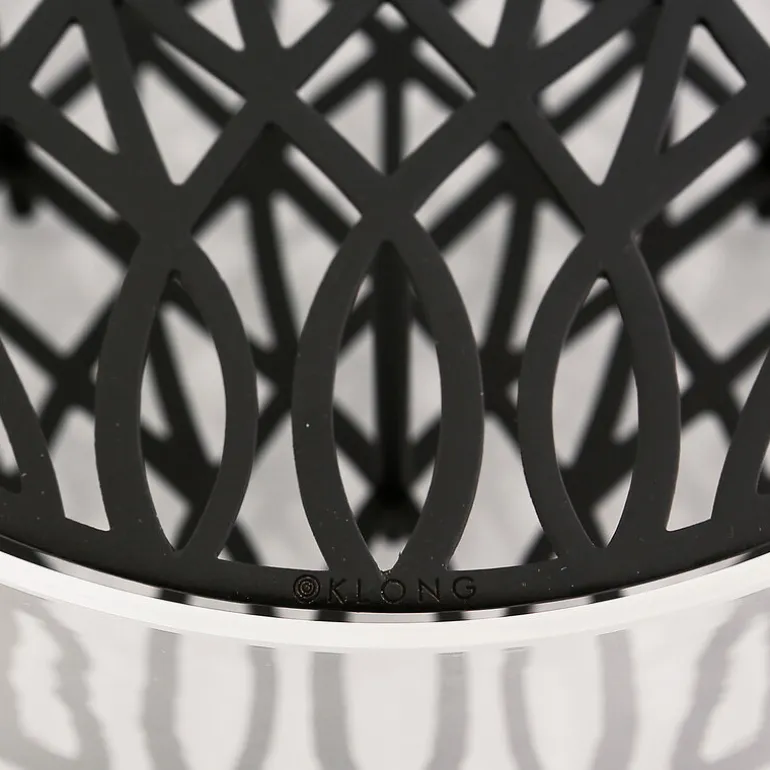 Klong Äng vas stor, svart