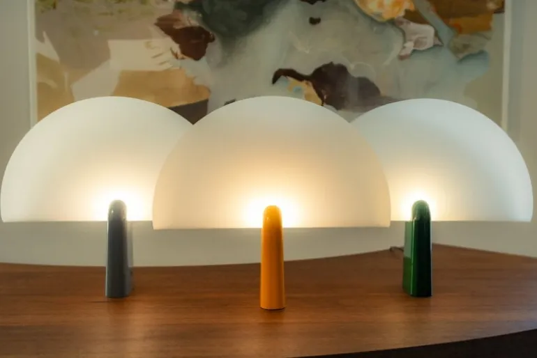 Klong Pavo bordslampa, grön