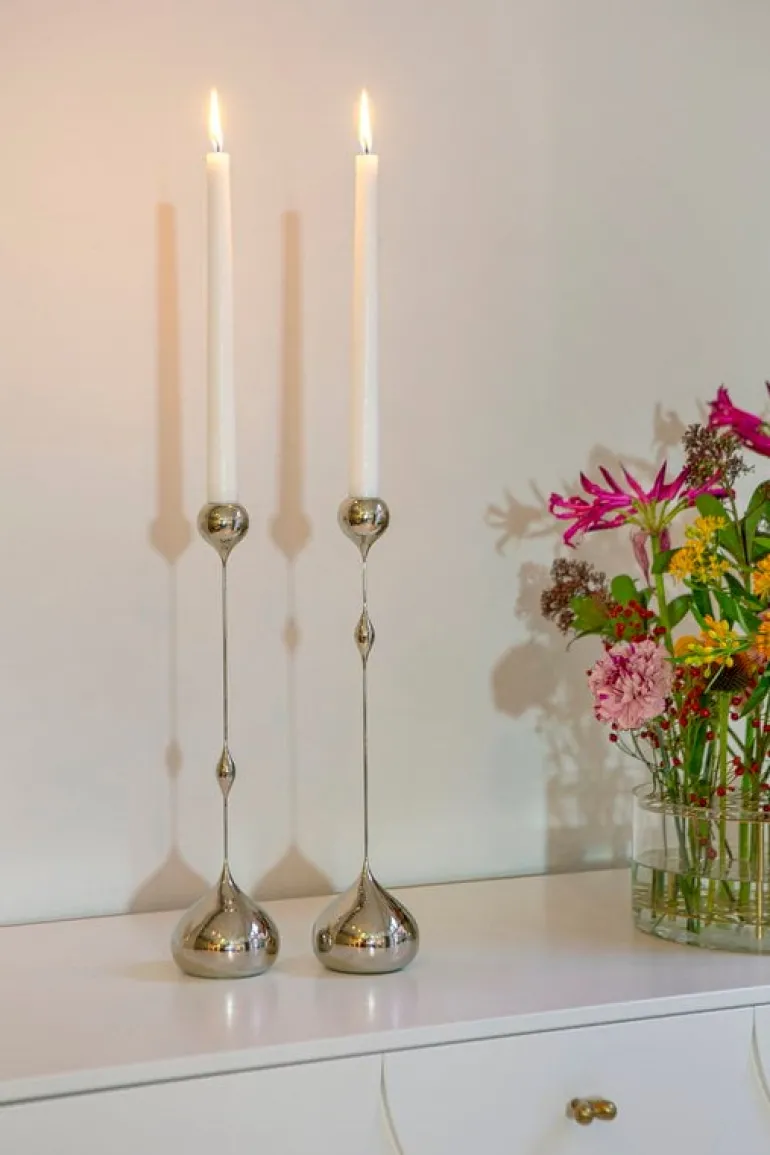 Klong Tender ljushållare, stor, låg