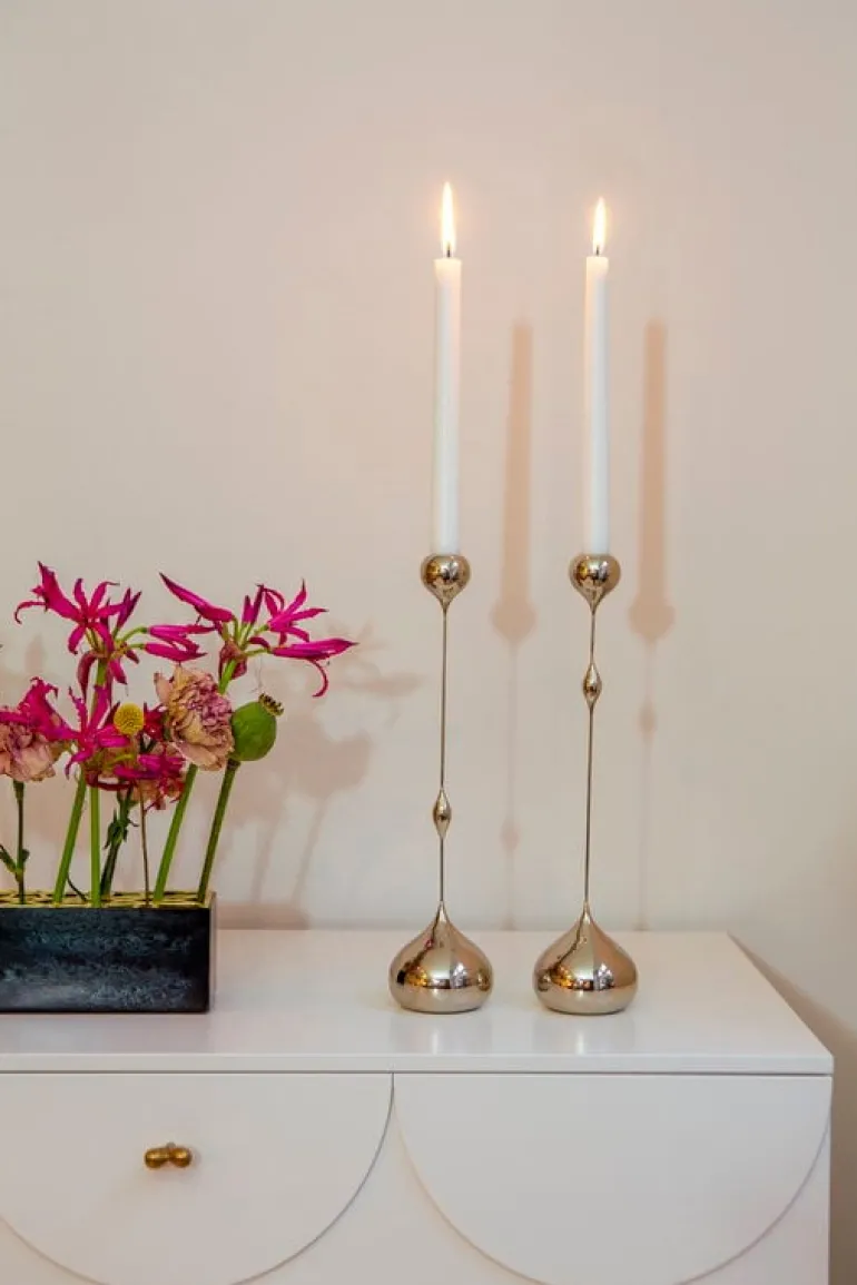 Klong Tender ljushållare, stor, låg