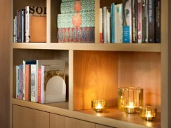 Klong Totem, bokstöd, rostfritt stål