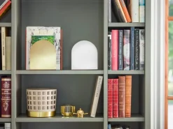 Klong Totem, bokstöd, rostfritt stål