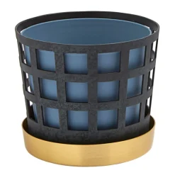 Klong Trio blomkruka, blue square