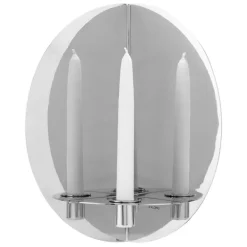 Klong Twilight väggkandelaber, stål