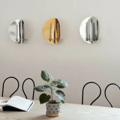 Klong Twilight vägglysestake, mässing