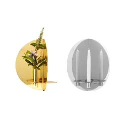 Klong Twilight vägglysestake, mässing