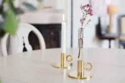 Klong Vesper ljushållare, mässing