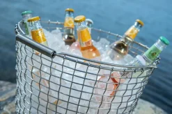 Korbo Bucket 24 trådkorg, syrafast rostfritt stål