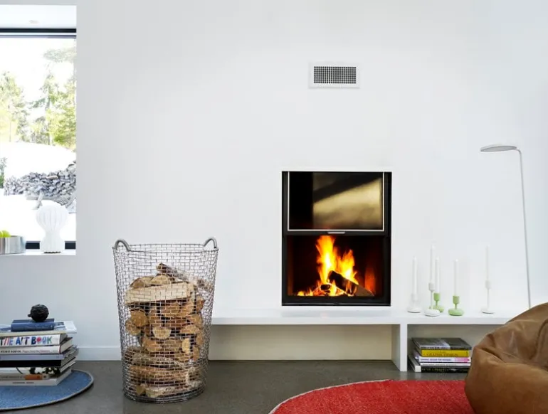 Korbo Classic 120 trådkorg, syrafast rostfritt stål