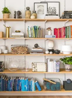 Korbo Rektangulär 19 trådkorg, mässing