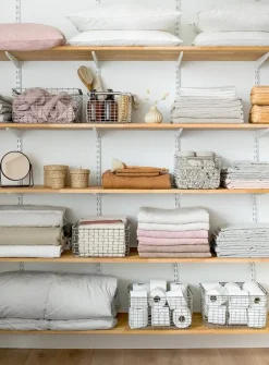 Korbo Rektangulär 15 trådkorg, mässing