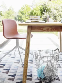 Korbo Wire Basket Bin 18, galvaniserad