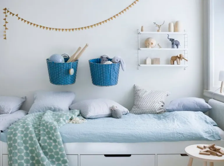 Korbo Wire Basket Bin 24, trådkorg, galvaniserad