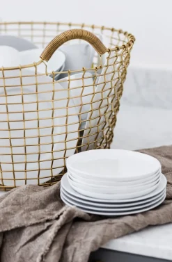 Korbo Wire Basket Classic 35, mässing