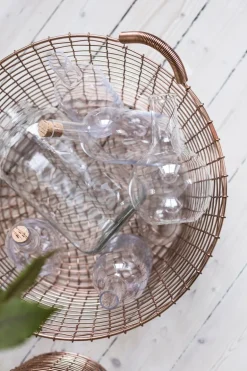 Korbo Wire Basket Classic 35, koppar