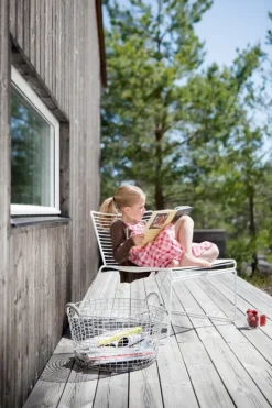 Korbo Wire basket Classic 35 trådkorg, galvaniserad