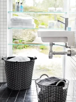 Korbo Wire basket Classic 24 trådkorg, galvaniserad