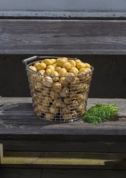 Korbo Wire bucket 16 trådkorg, galvaniserad