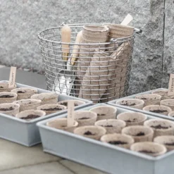 Korbo Wire bucket 16 trådkorg, galvaniserad