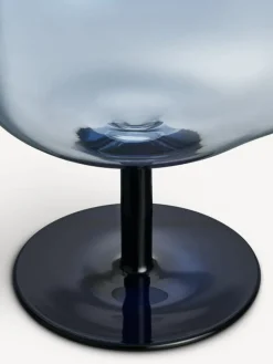 Kosta Boda Bod flaska, 295 mm, midnattsblå - kork