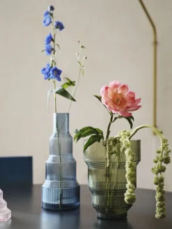 Kosta Boda Pavilion vas, 259 mm, grön