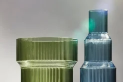 Kosta Boda Pavilion vas, 259 mm, grön