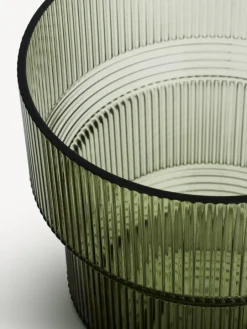 Kosta Boda Pavilion vas, 259 mm, grön