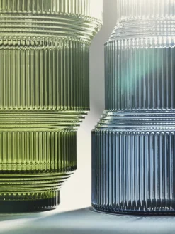 Kosta Boda Pavilion vas, 259 mm, grön