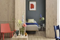 Kosta Boda Pavilion vas, 134 mm, ljusrosa