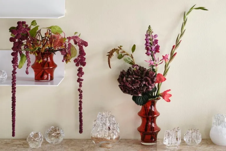 Kosta Boda Polar ljuslykta, 86 mm, genomskinlig