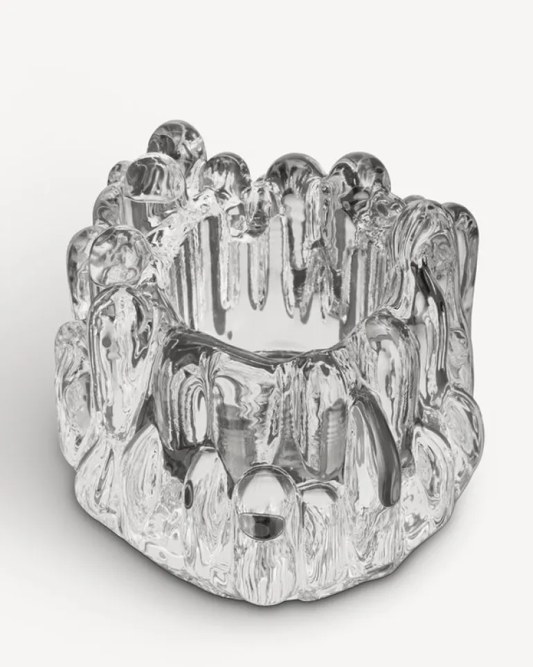 Kosta Boda Polar ljuslykta, 86 mm, genomskinlig