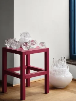 Kosta Boda Polar ljuslykta, 86 mm, genomskinlig