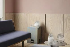 Kosta Boda Polar ljuslykta, 190 mm, vit