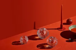 Kosta Boda Snowball ljuslykta, 60 mm, genomskinlig