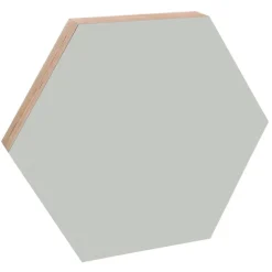 Kotonadesign Anslagstavla liten hexagon, light grey