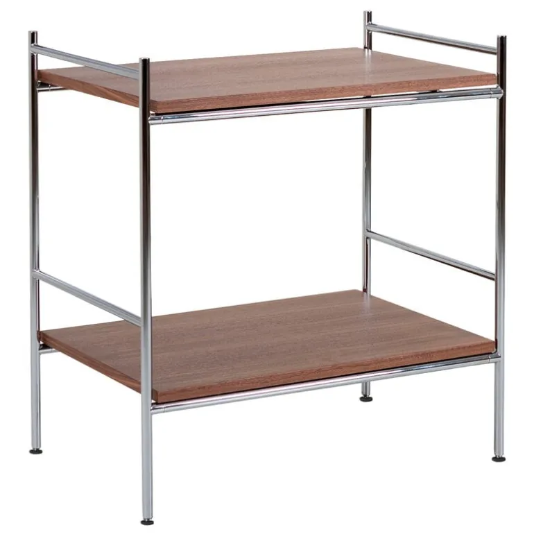 Labofa Heritage sidobord 95,2, krom - valnöt