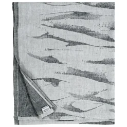 Lapuan Kankurit Aallokko handduk, linne - svart