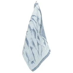 Lapuan Kankurit Aallokko handduk, linne - blå