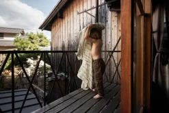 Lapuan Kankurit Hohto badlakan, vit - grön