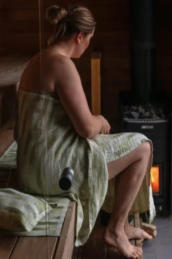 Lapuan Kankurit Hohto badlakan, vit - grön