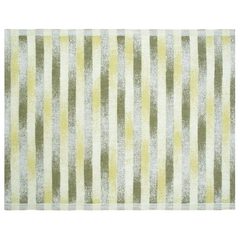 Lapuan Kankurit Hohto sittunderlag för bastu, 46 x 150 cm, vit - grön