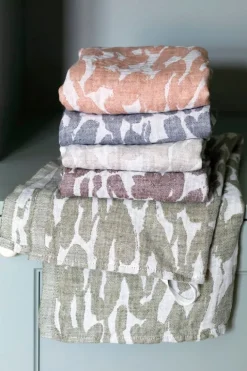 Lapuan Kankurit Jäkälä bastuöverdrag, 46 x 150 cm, vit - linne