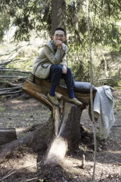 Lapuan Kankurit Metsä filt, ljusgrå