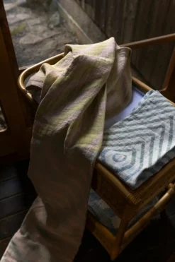 Lapuan Kankurit Metsälampi badlakan, rosenröd - grå - lime