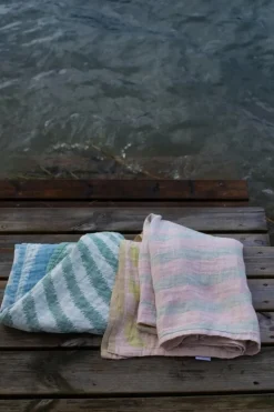 Lapuan Kankurit Metsälampi badlakan, rosenröd - grå - lime