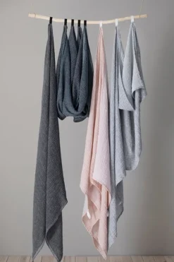 Lapuan Kankurit Nyytti stort badlakan, vit - grå